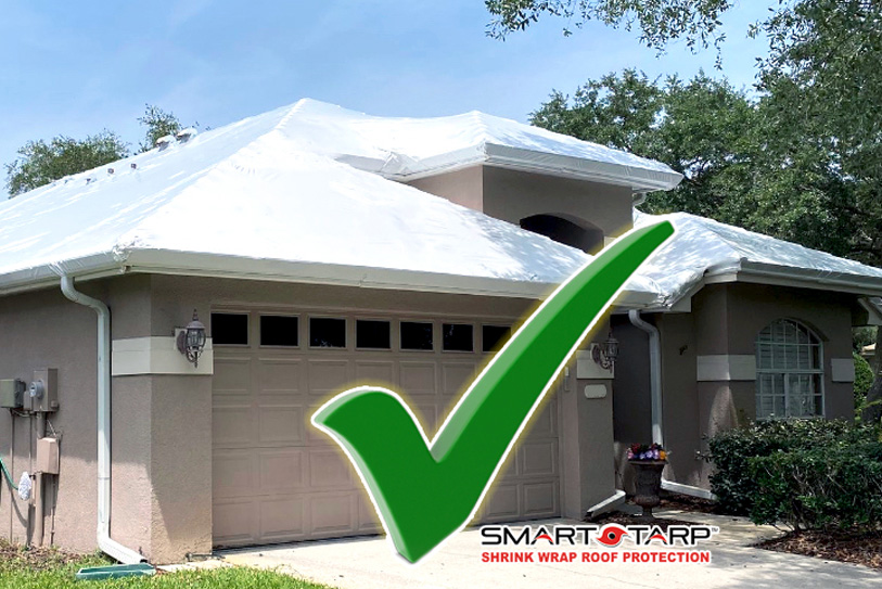 SMART-TARP The Roof Shrinkwrap Experts • SMART-TARP