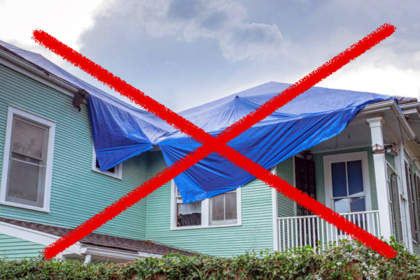 SMART-TARP The Roof Shrinkwrap Experts • SMART-TARP